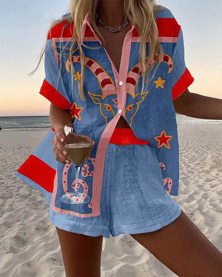 Women’s Summer Two Piece Co Ord Set