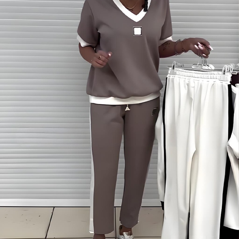 Women’s Elegant Casual Two-Piece Loungewear Set
