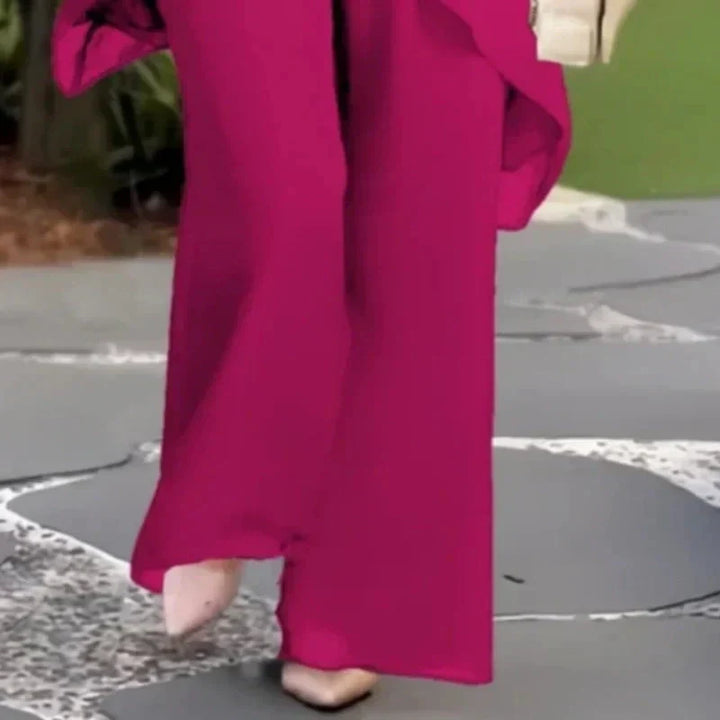Women’s Elegant Asymmetrical Two-Piece Set