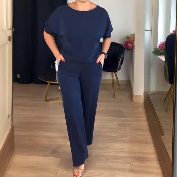 Women’s Elegant Longline 3-Piece Cardigan Top And Pants Set