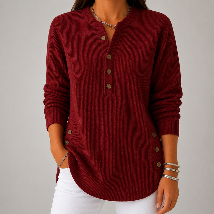 Women’s Long Sleeve Knit Pullover Sweater