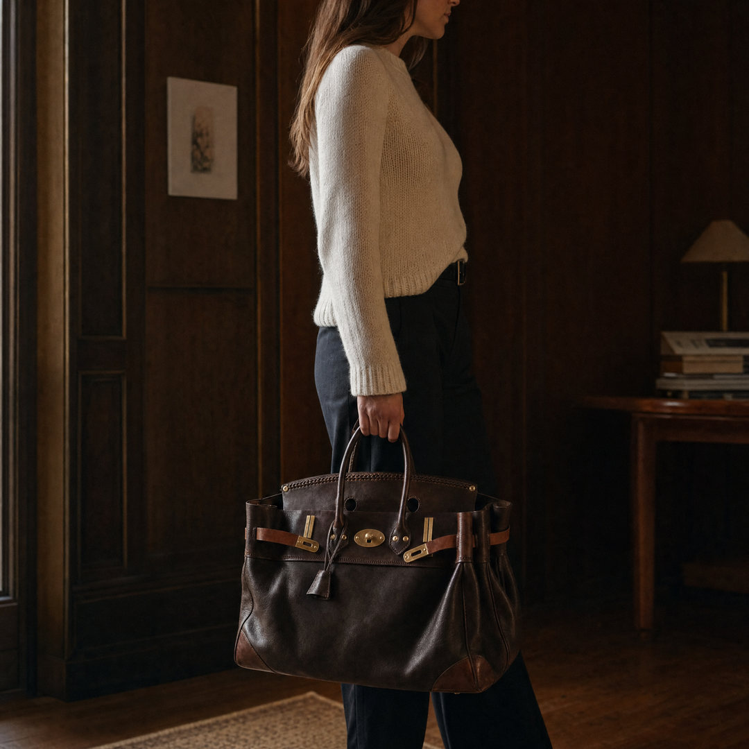 Women’s Structured Top Handle Handbag