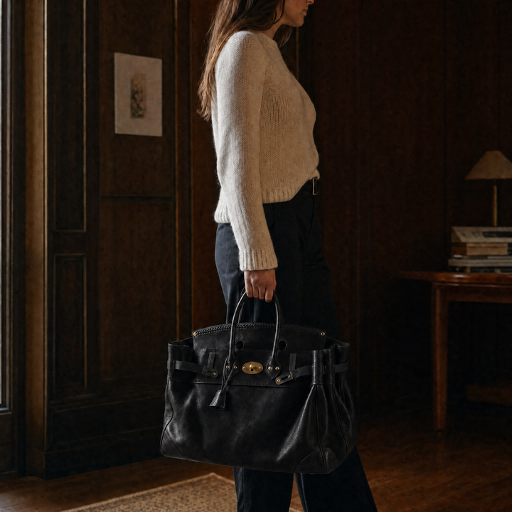 Women’s Structured Top Handle Handbag
