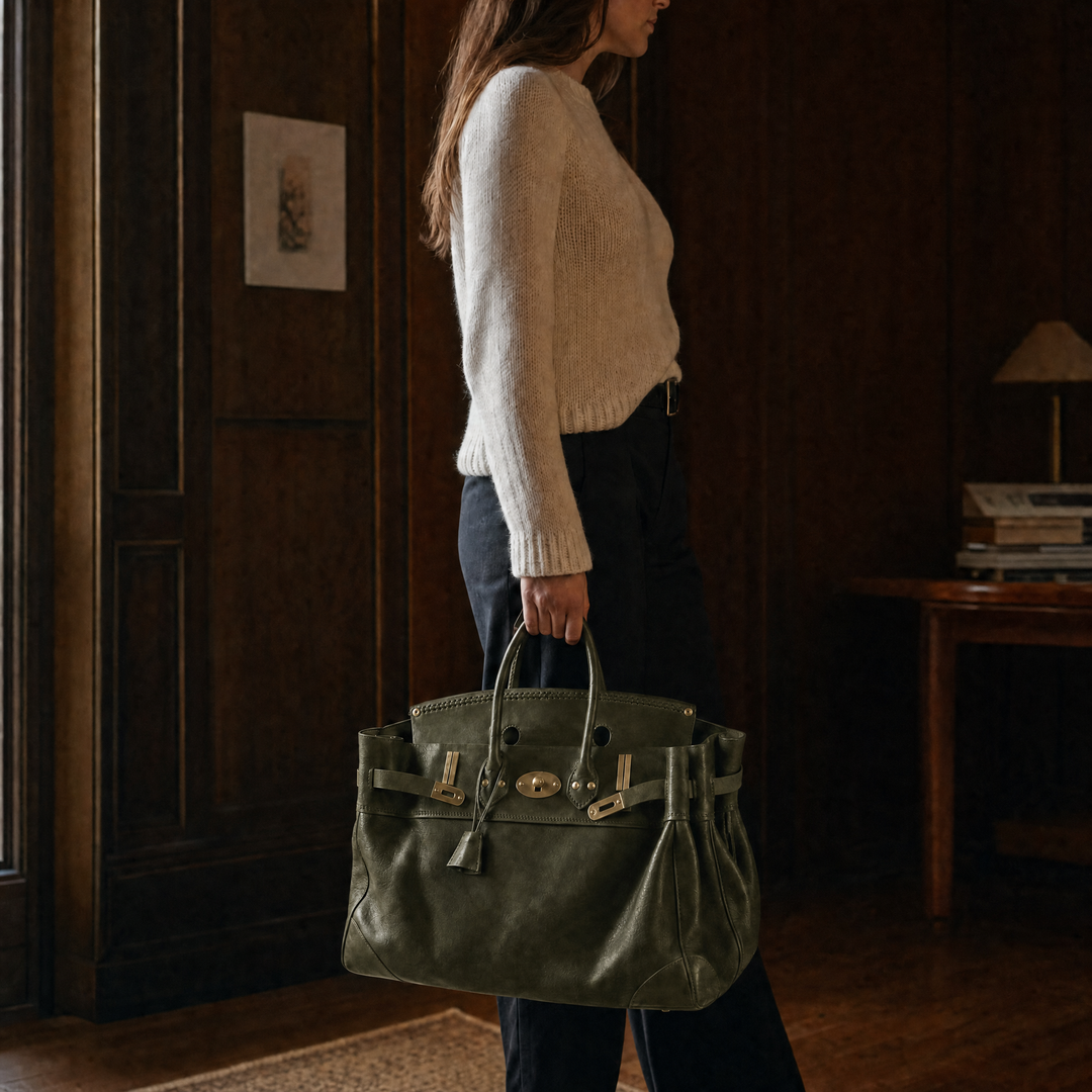 Women’s Structured Top Handle Handbag