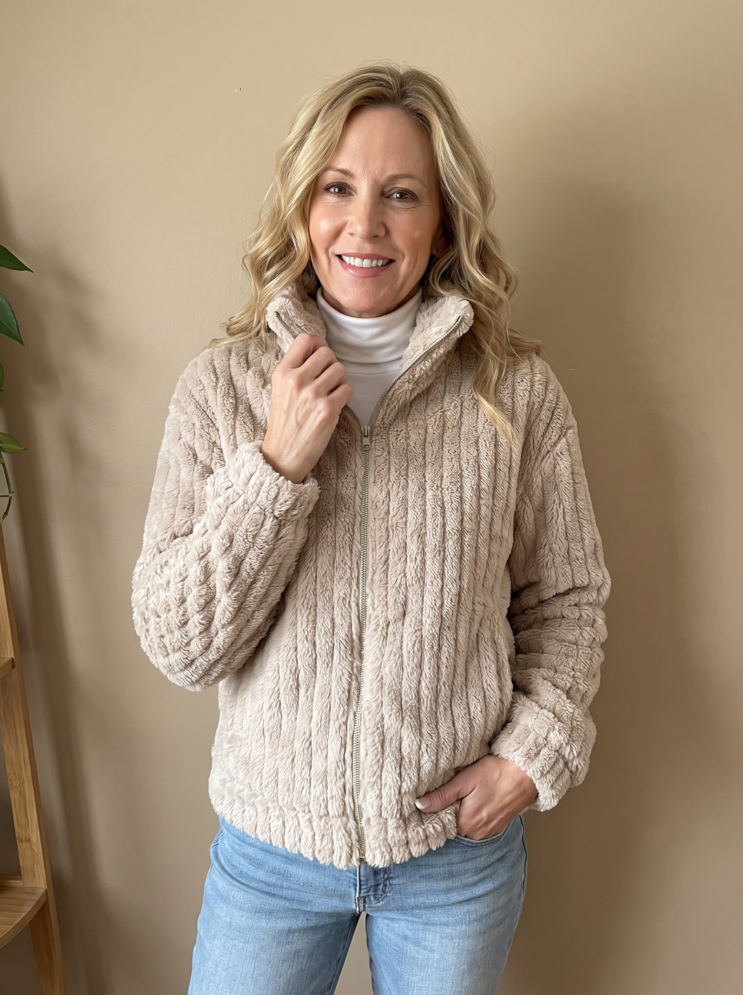 Women’s Cozy Zip-Up Jacket