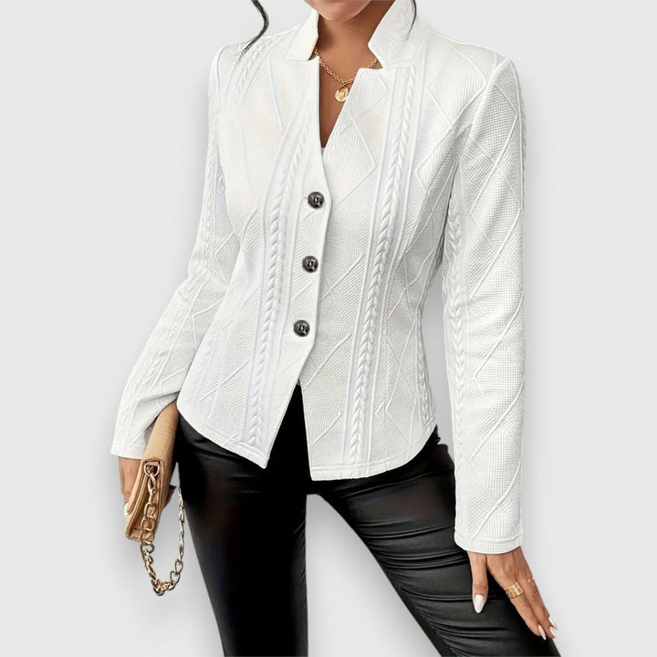 Women’s Textured Button Front Knit Cardigan