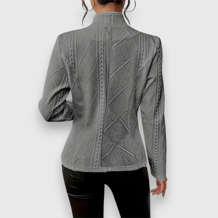 Women’s Textured Button Front Knit Cardigan