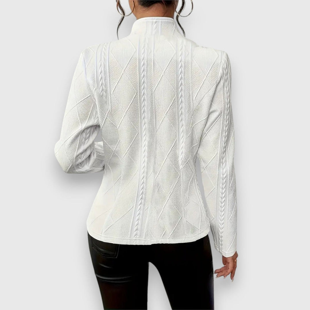 Women’s Textured Button Front Knit Cardigan