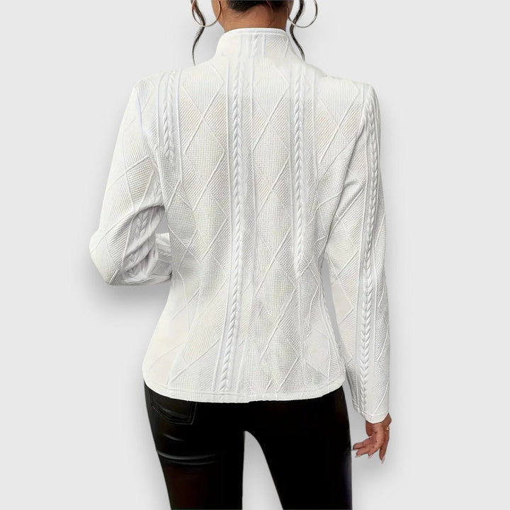 Women’s Textured Button Front Knit Cardigan