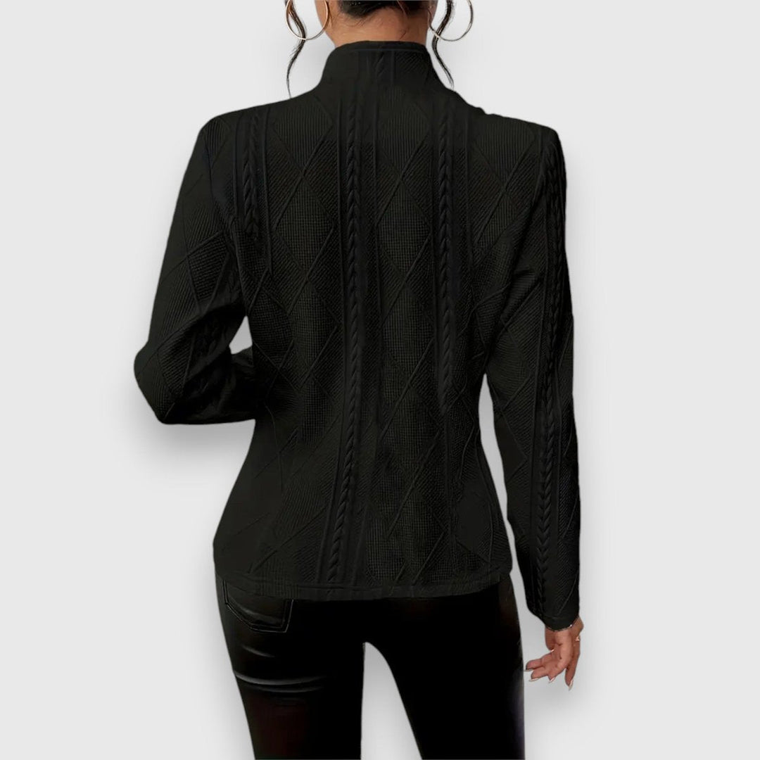 Women’s Textured Button Front Knit Cardigan