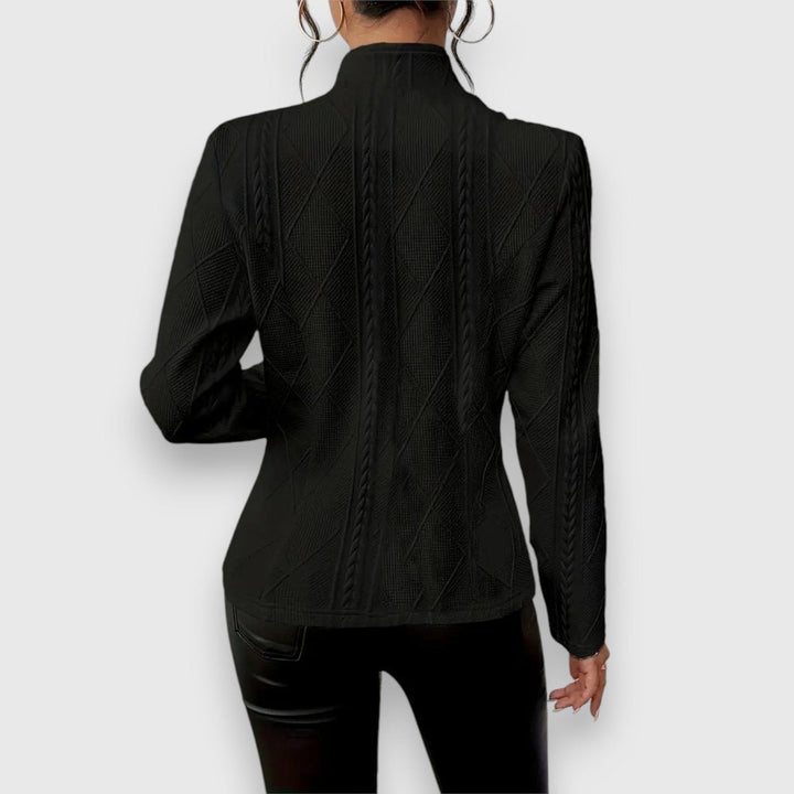 Women’s Textured Button Front Knit Cardigan