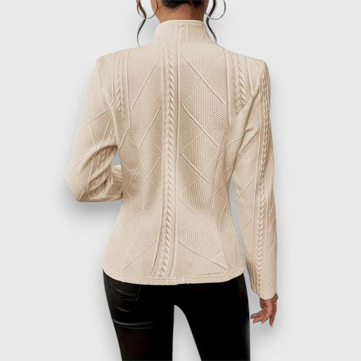 Women’s Textured Button Front Knit Cardigan