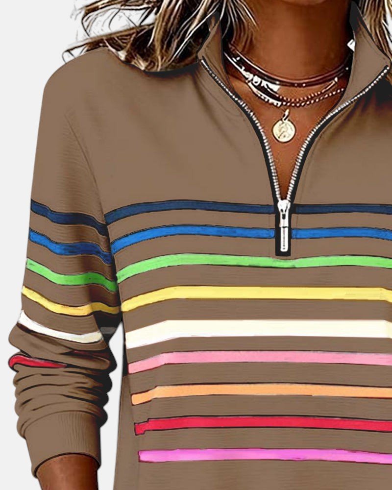 Women’s Quarter Zip Pullover Sweatshirt