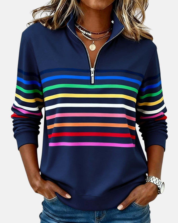 Women’s Quarter Zip Pullover Sweatshirt