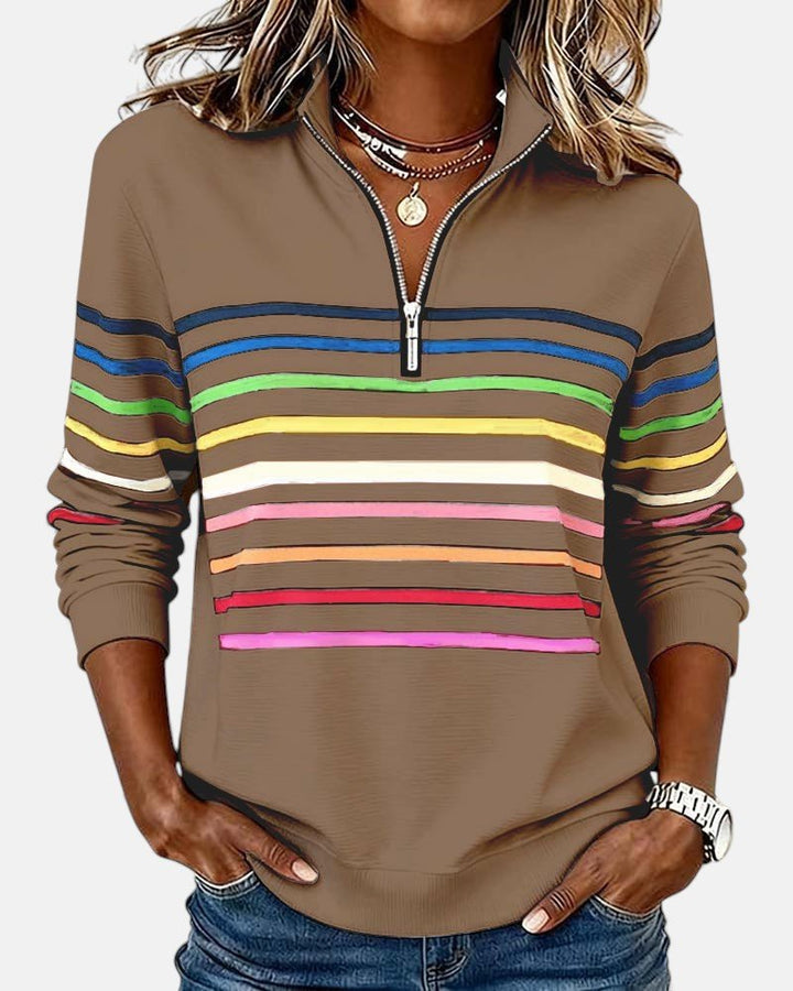 Women’s Quarter Zip Pullover Sweatshirt