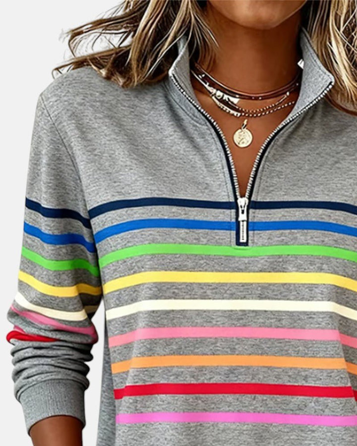 Women’s Quarter Zip Pullover Sweatshirt