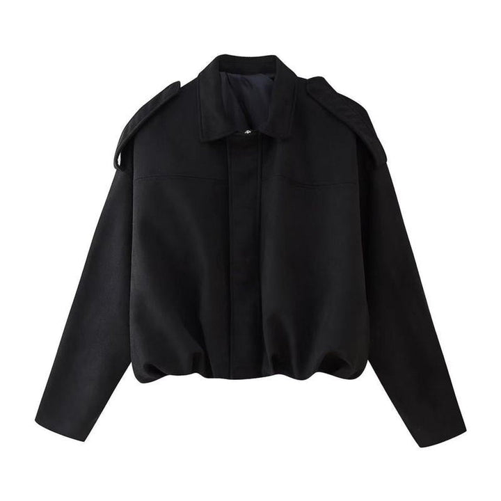Women’s Relaxed Oversized Bomber Jacket