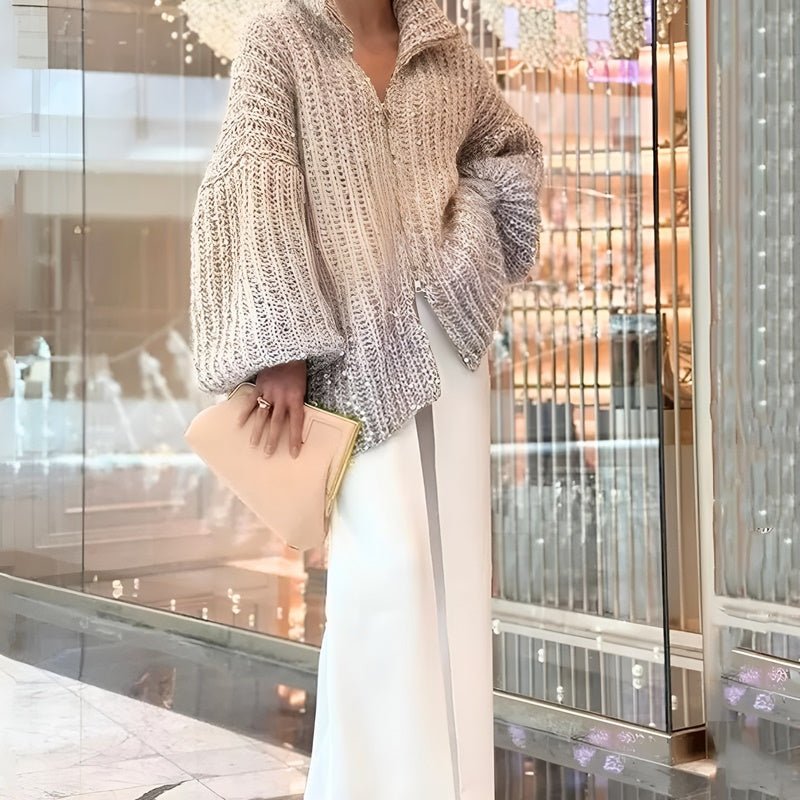 Women’s Sparkle Open Front Cardigan